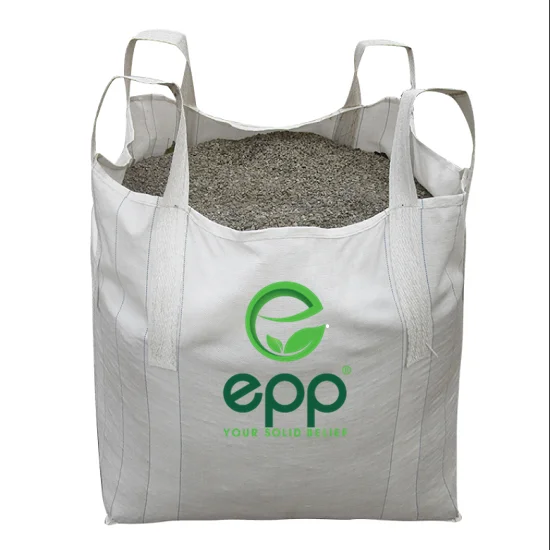 Best seller Type B moistureproof PP woven sacks PP big bag maxisaco 500kg high denier cement container FIBC bag