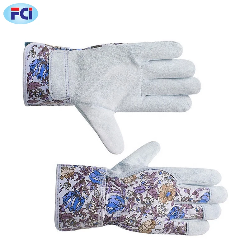 Производство канадской кожи рабочие перчатки кожаные сверхпрочные