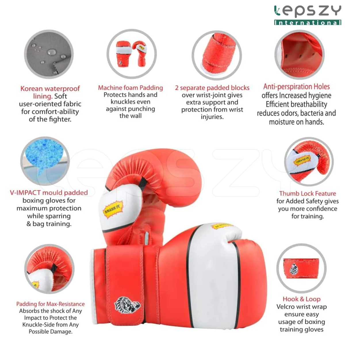Kids Boxing Gloves Kids Children Youth Punching Bag Kickboxing Muay Thai Mitts MMA Training Sparring Gloves