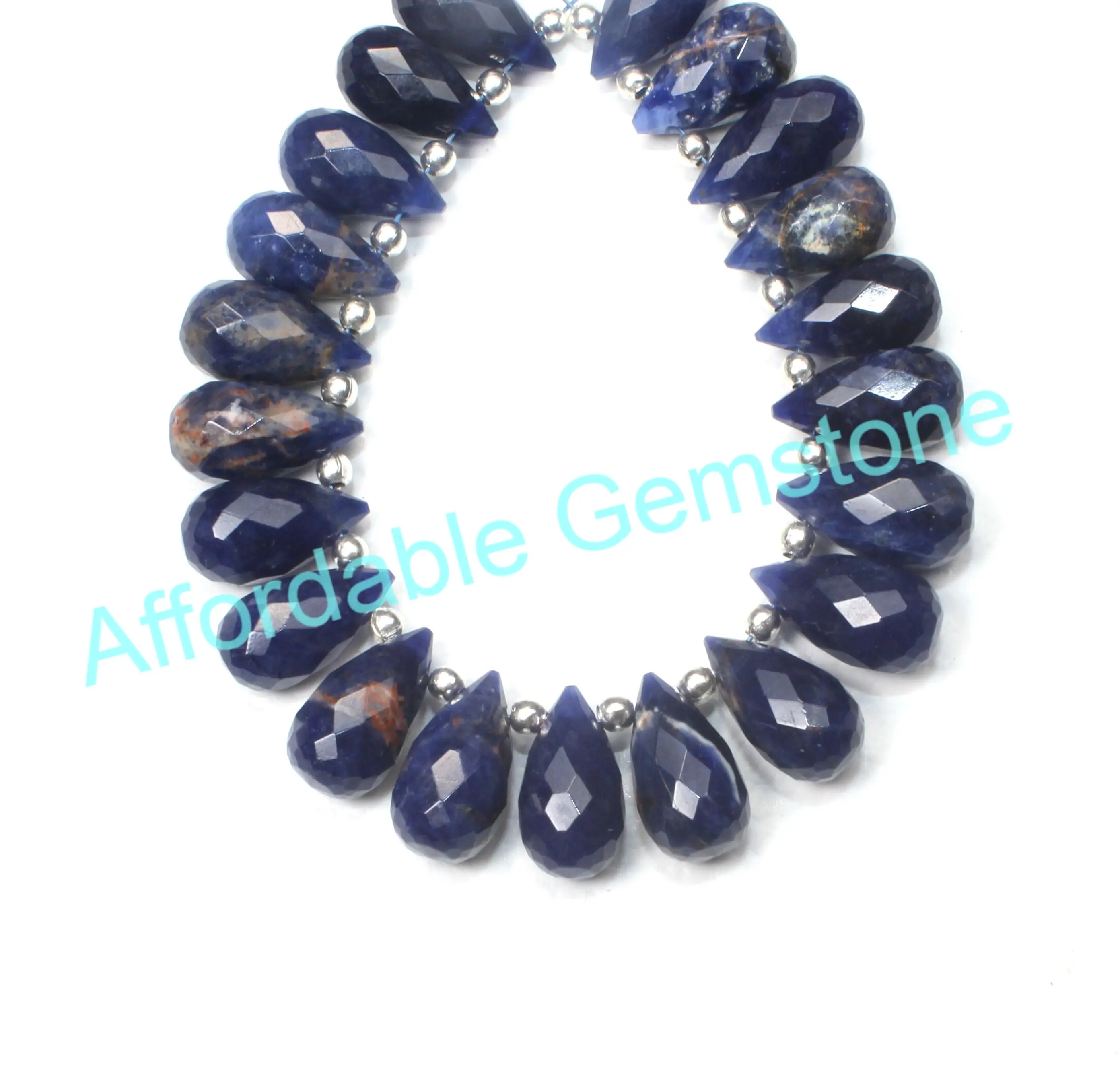 Натуральный кальдалитовый каплеобразный камень граненые драгоценные камни оптовая продажа изготовление драгоценных камней драгоценный кальдалитовые бусины сырье