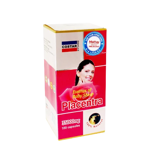 
Sheep Placenta - Bottle of 100 - Helps Increase Vitality, Increases Resistance 