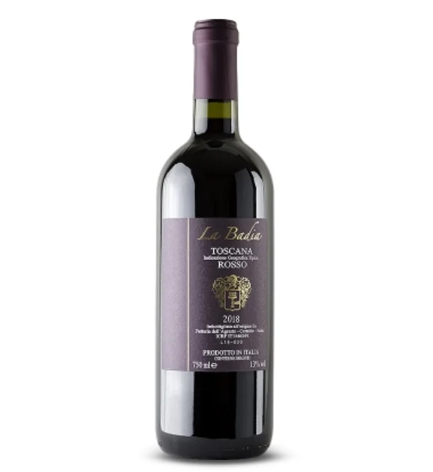 
Superior high quality italian red wine Rosso Toscana IGT for mediterranean food 