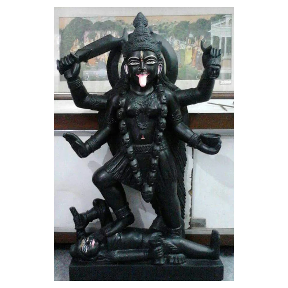 Black Marble Beautiful Goddess Kali Mata Statue