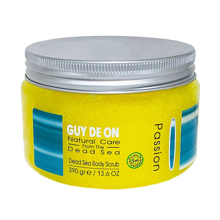 Всемирно известный скраб с ароматическим маслом высшего качества из Израиля и морской соли «Passion»