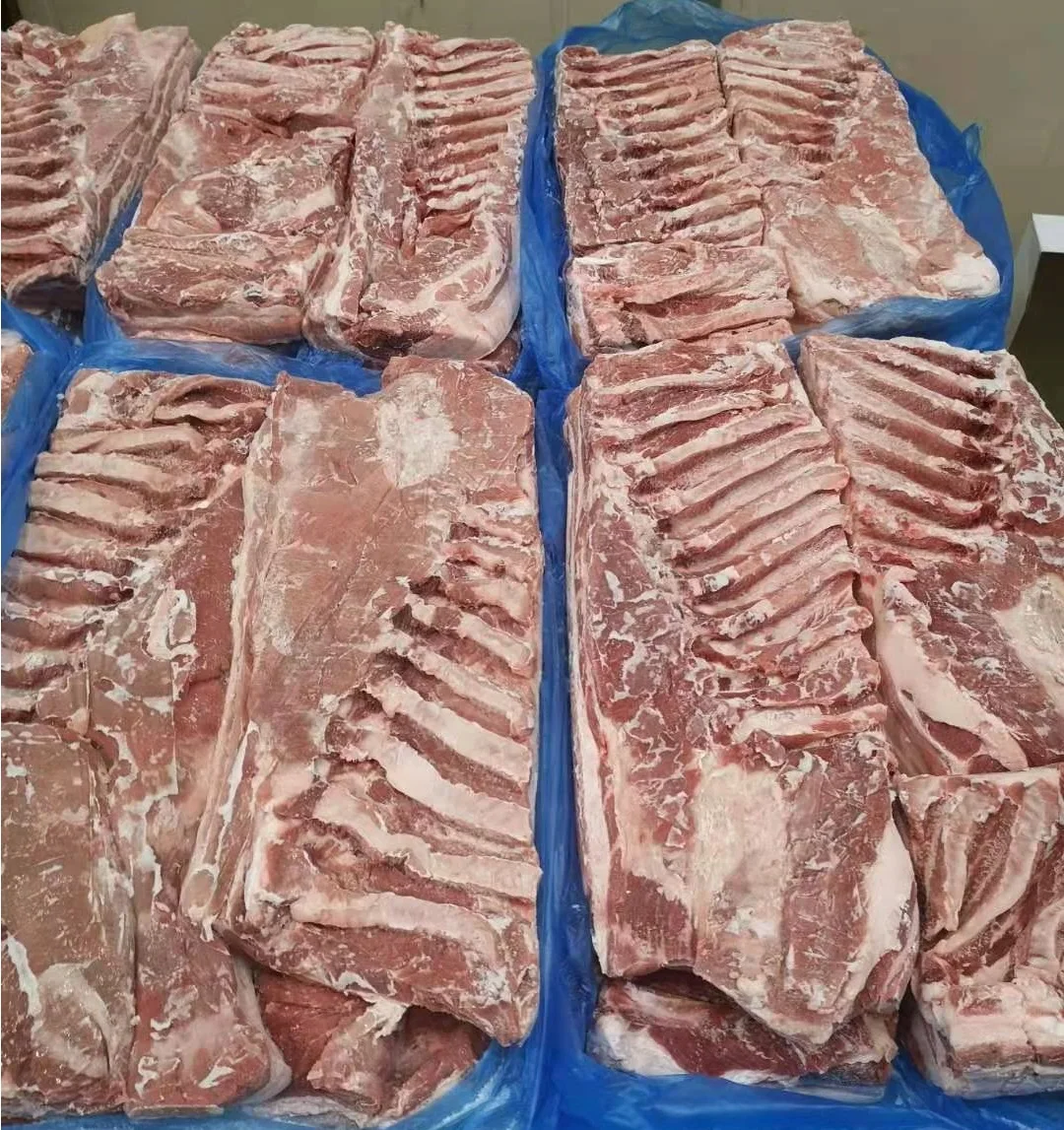 Замороженный свиной живот | Полосатая свинина | Разные Резы из Польши!