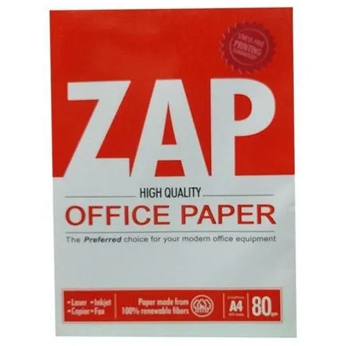A4 Paper COPIMAX A4 Copy Paper Brand factory Price/ZAP A4 paper