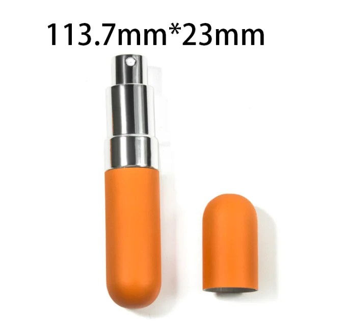 Factory Original 12ml unique color Perfume bottle with metal shell  metal pocket perfume atomizer parfums aluminium bottle