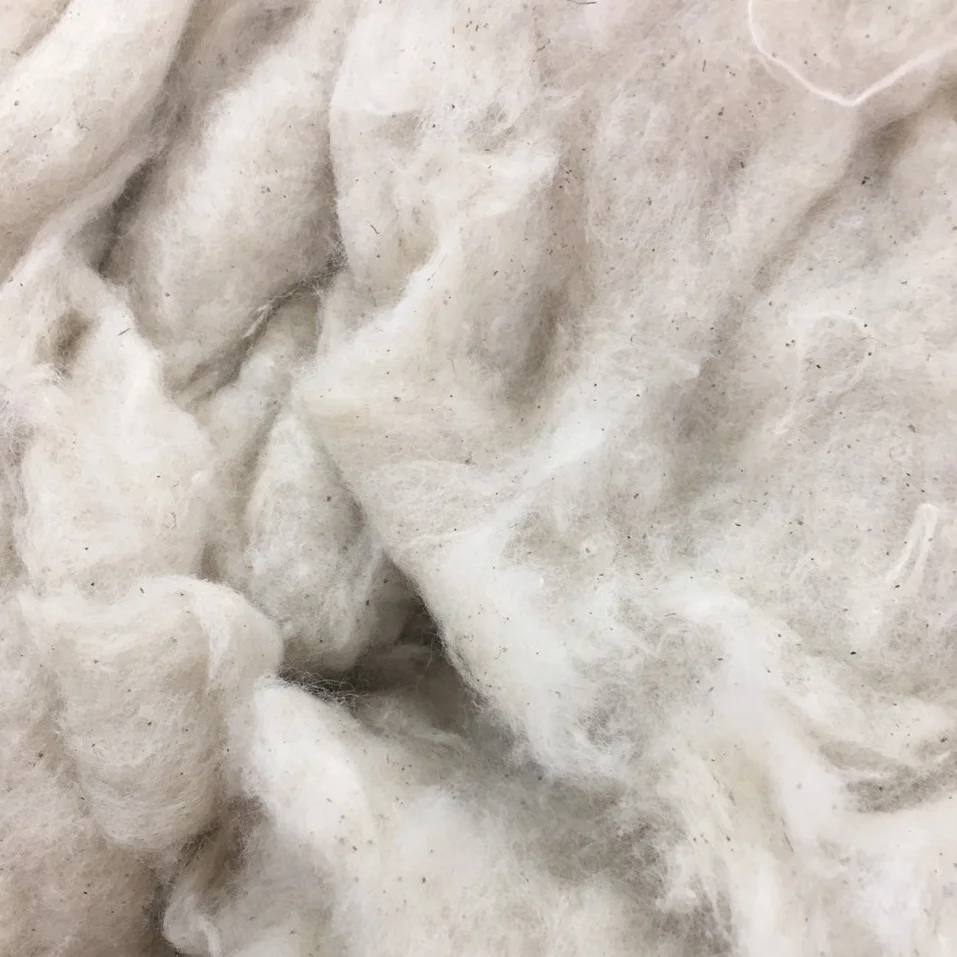 100% cotton fiber waste from spinning mills card fly cotton waste lickerin waste _ Ms. Azura