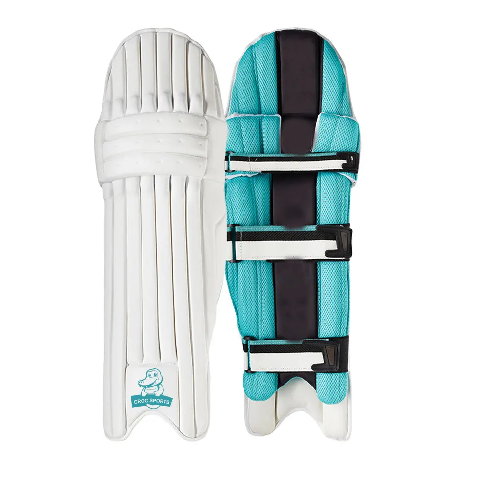 Sport Wear Training Cricket Pads Leather Made Customized Cricket Batting Pads