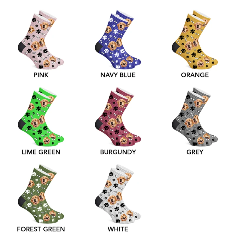 Dropshipping Custom Printed Socks Sublimation Socks