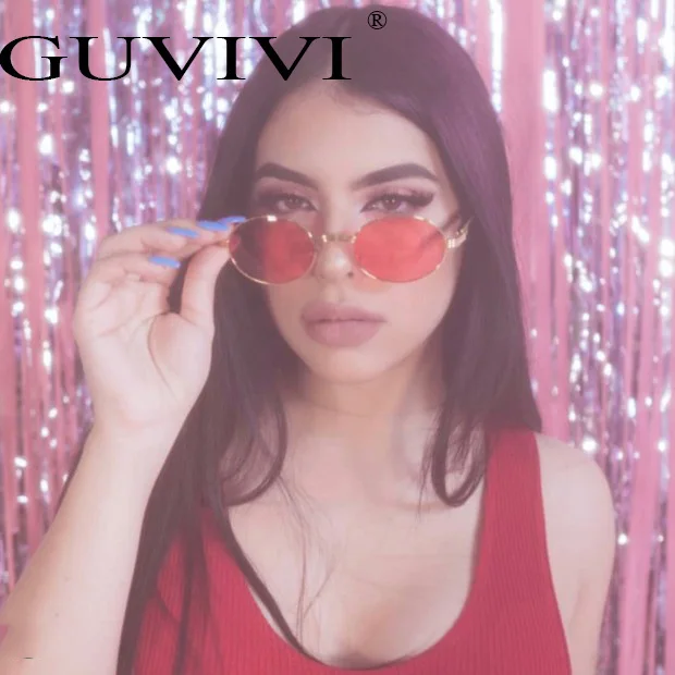 GUVIVI Wholesale High quality vintage sunglasses 2019 UV400 protection OEM round Italy design CE sunglasses
