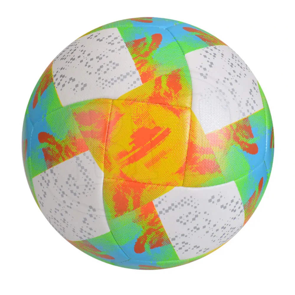 TPU PVC Soccer Ball Training Quality Official Size PU Football Sports Wear Use Soccer Balls Made in High Quality Custom Logo PK