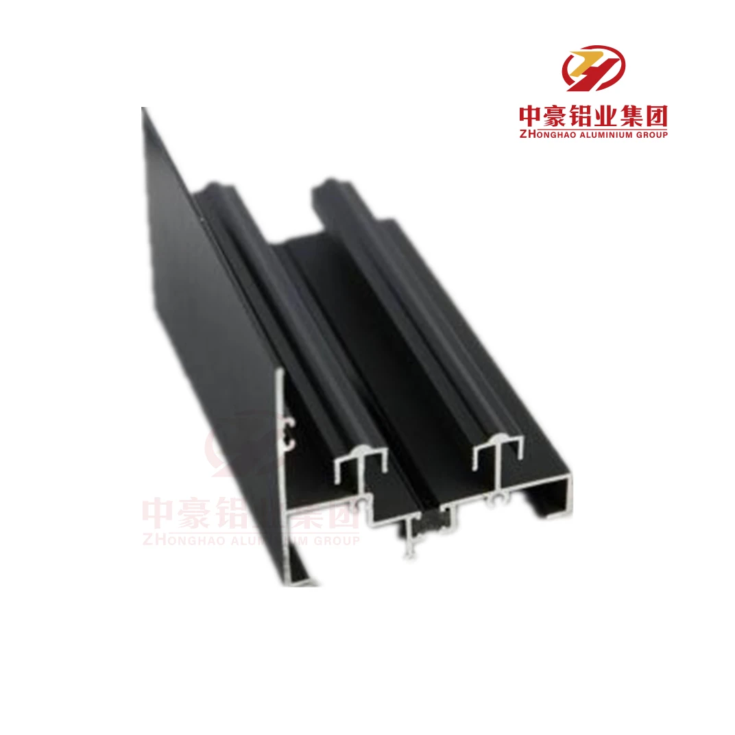 Black led aluminum profile for corner connector