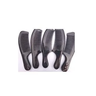 Natural Yak Horn Comb Hair handle Detangling Anti-Hair Loss Men and Women Curly Hair Home Head Meridian Massage Comb Real Horn