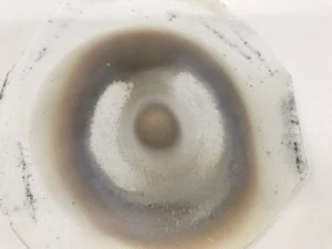 Glass membrane for ceiling light