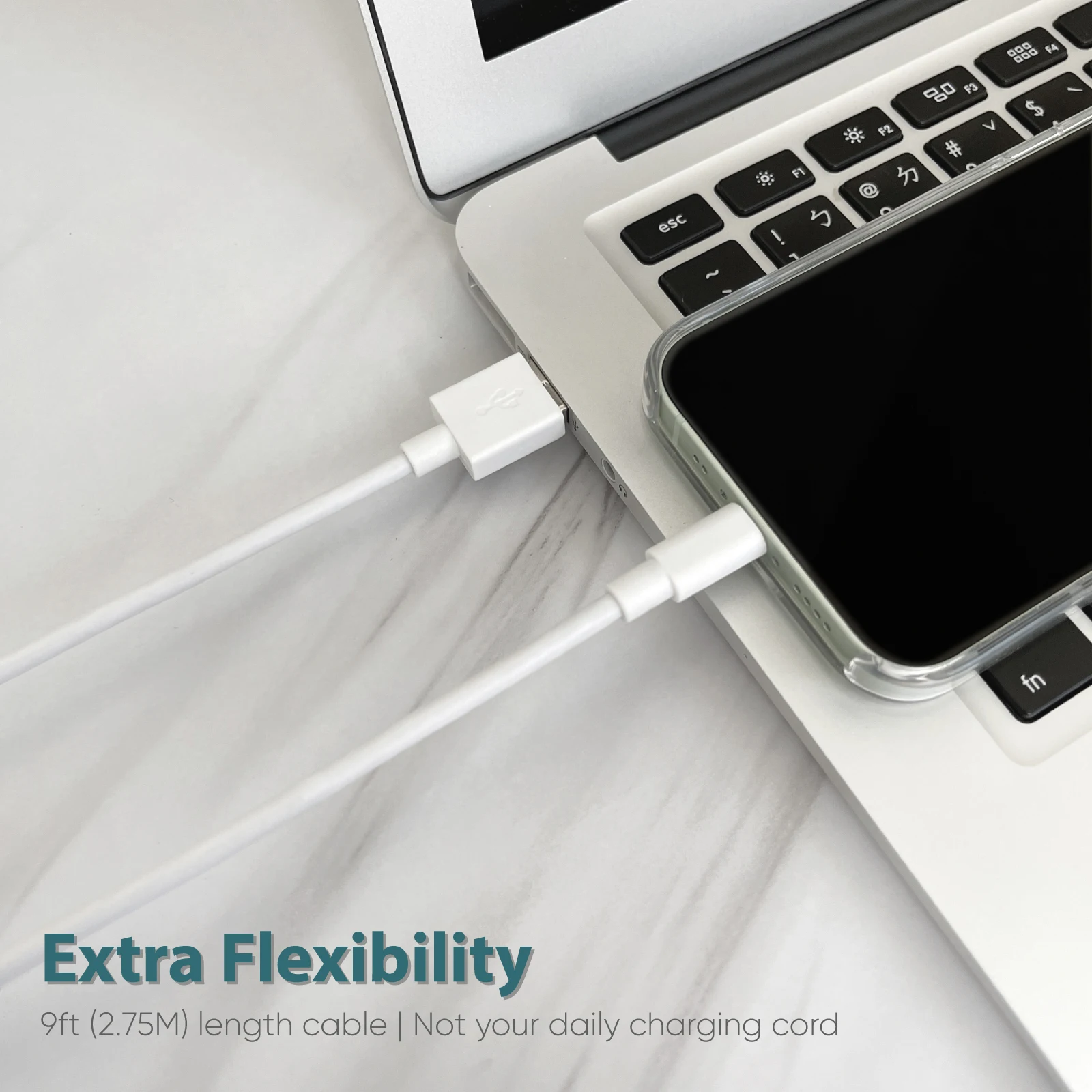 Big Sale MFi Certified Lightning cable 9ft/2.75m Ready to ship Wholesale Price