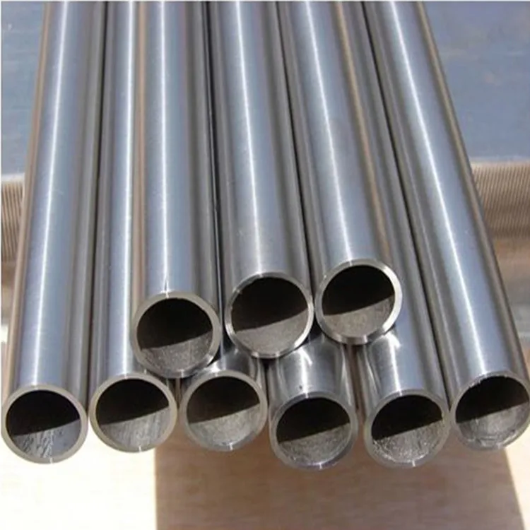 High Temperature Pickling Surface ASTM B338 Titanium Seamless Tubing Grade 5 from China Distributor