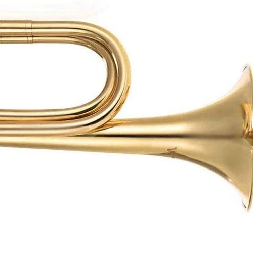 Trumpet Brass Cavalry for Professional Cavalry Bugle Military Orchestra Gold
