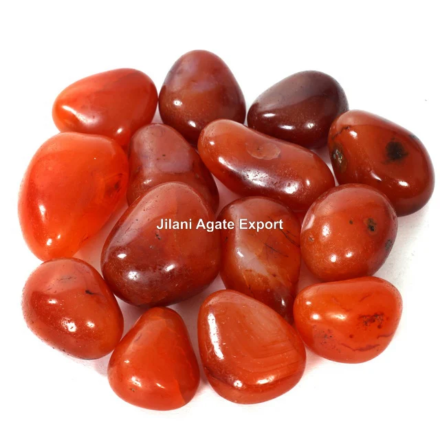 
Red Carnlian Tumbled Stones 