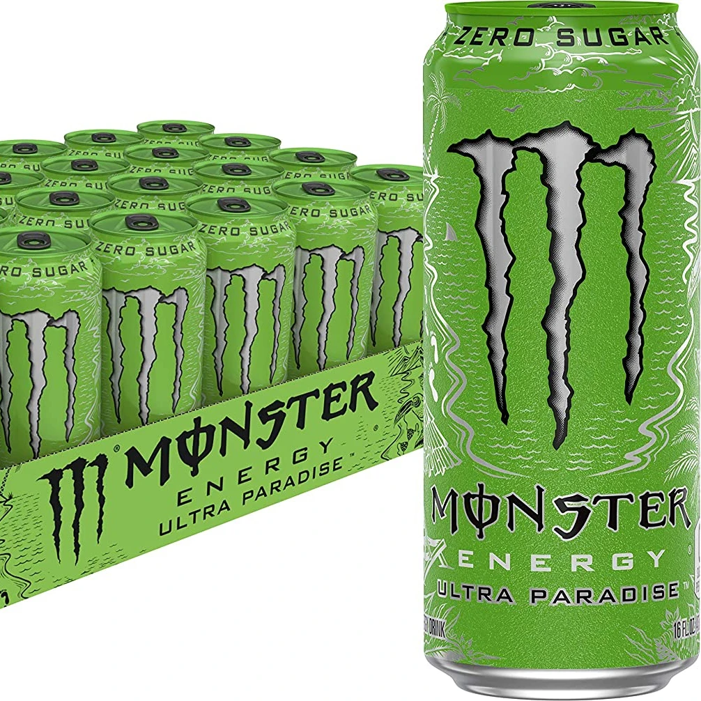 Monster Energy Ultra Paradise, Sugar Free Energy Drink 16oz (473ml)