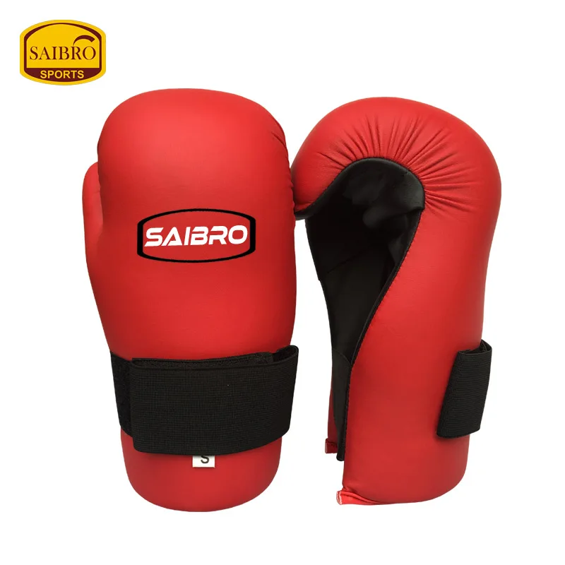 Customized Semi Contact Gloves with Open Hand Design Martial Arts Sparring Taekwondo MMA Training Gloves