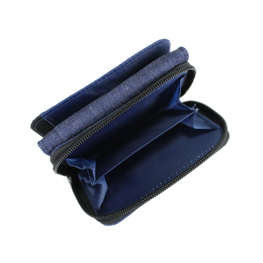 Hot Sale Canvas Teenager Personality Coin Purse Sublimation Blank Denim Zipper Wallet