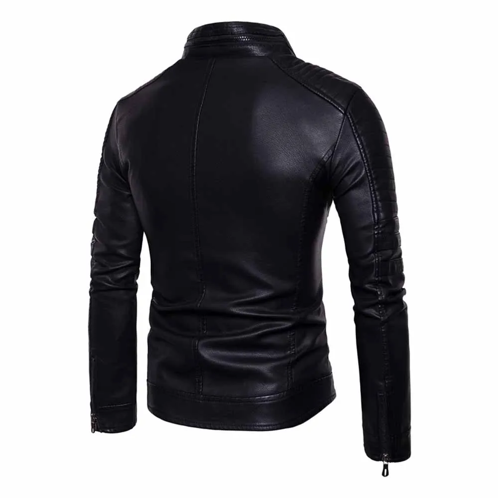 Real Sheep Leather Jackets for Men