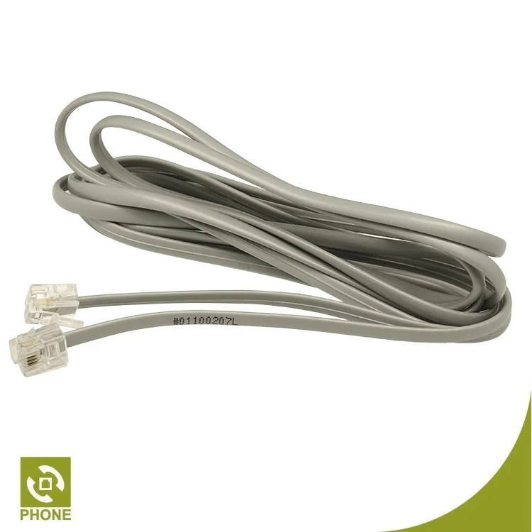 Extension Cords RJ11 4C Modular Telephone Cable