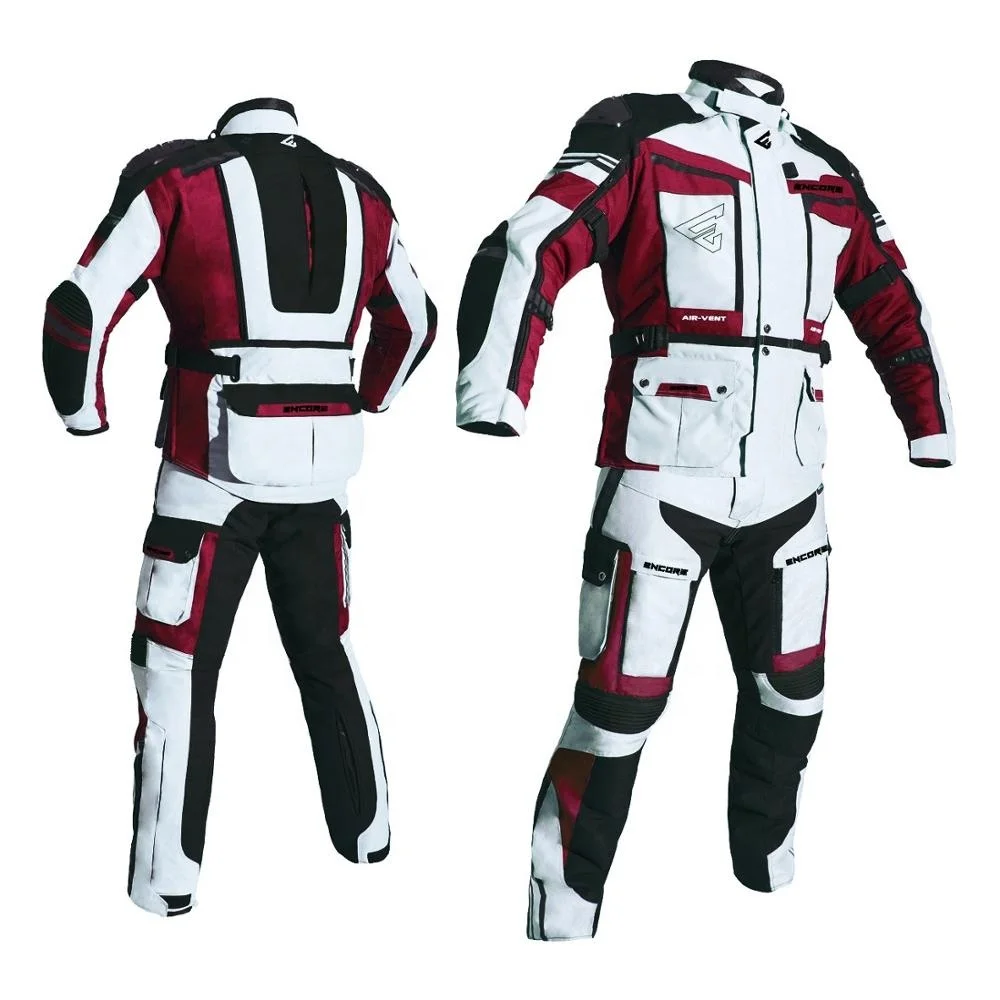 Высокотехнологичные водонепроницаемые и дышащие мужские мотоциклетные гоночные костюмы с одобренной CE защитой