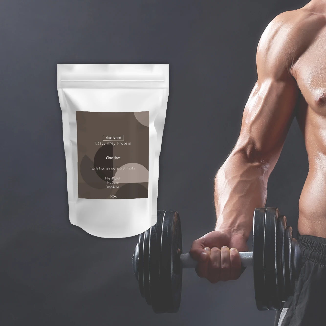  Собственная Марка Халяль на оптимальном питании сывороточный протеин