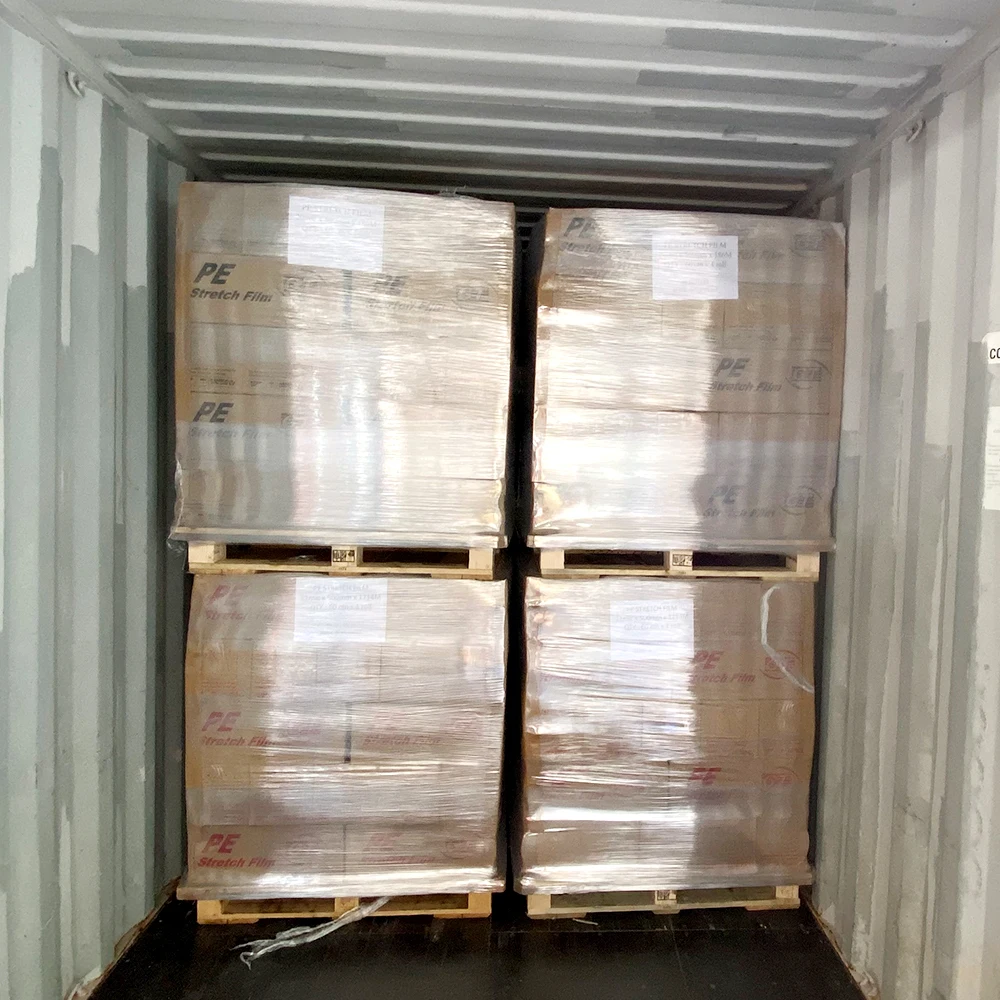 Roll for Stretch Wrapping Film /rolo De Filme Pe Transparent Packaging Film Easy Packaging Soft Many Products Excellent GIATHAN