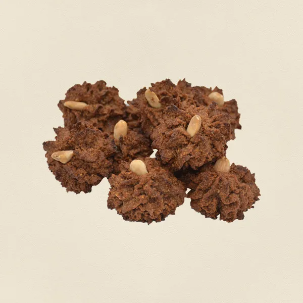 Ремесленник Сделано в Италии Carruba! Мягкое Печенье с миндалем