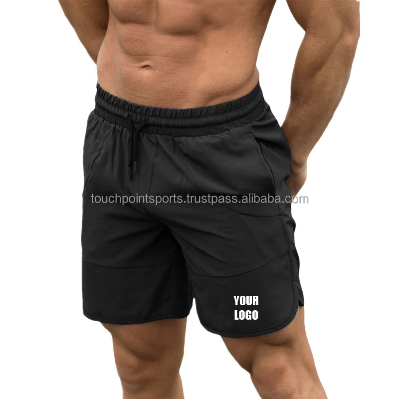 Wholesales 7' Inch Spandex Workout Shorts Mesh Fitness Mens Gym Shorts With Pocket