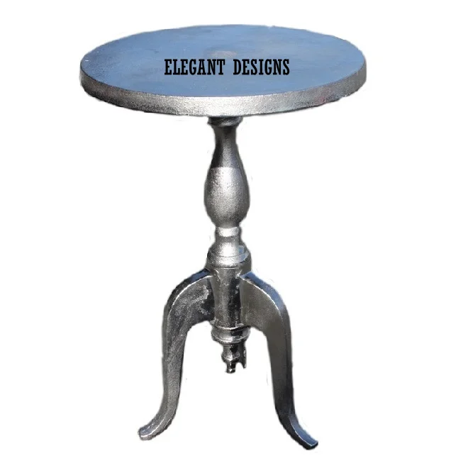 Кофейный столик для дома и сада, используется уличная декоративная Классическая качественная высокая алюминиевая Современная дизайнерская гостиная стол