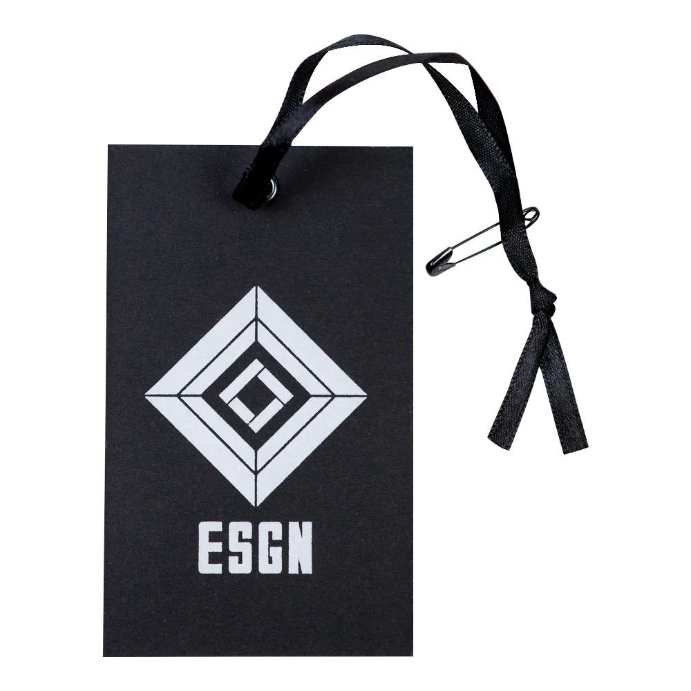 High Quality Custom Brand Printed Die Cut Hang Tags Design Color Label From Vietnam Machine