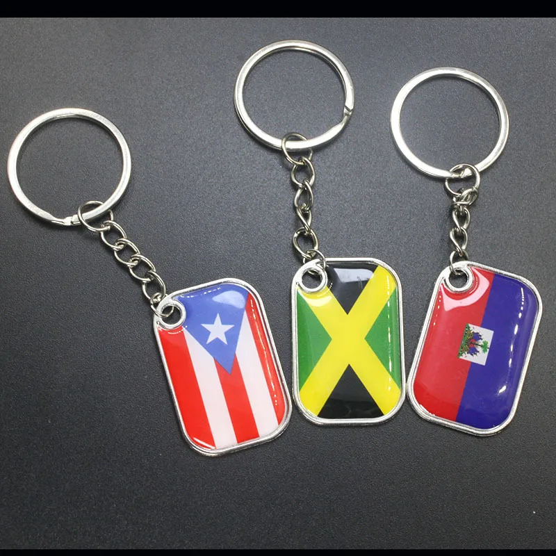Asia Football Cup Metal keychain National Flags of the World represatations custom UAE national day gifts key ring