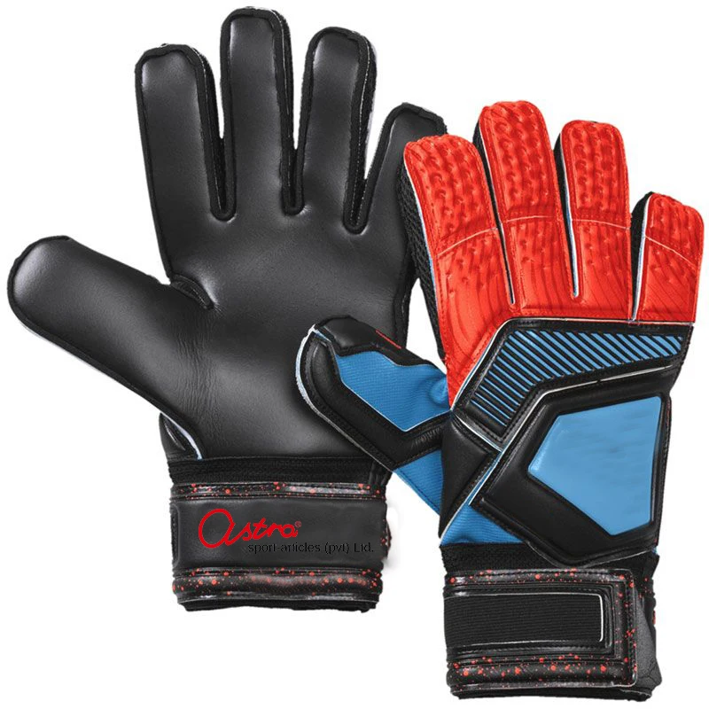 
Multi Colored Professional Goalkeeper Gloves Hand Protection Gloves for sale 