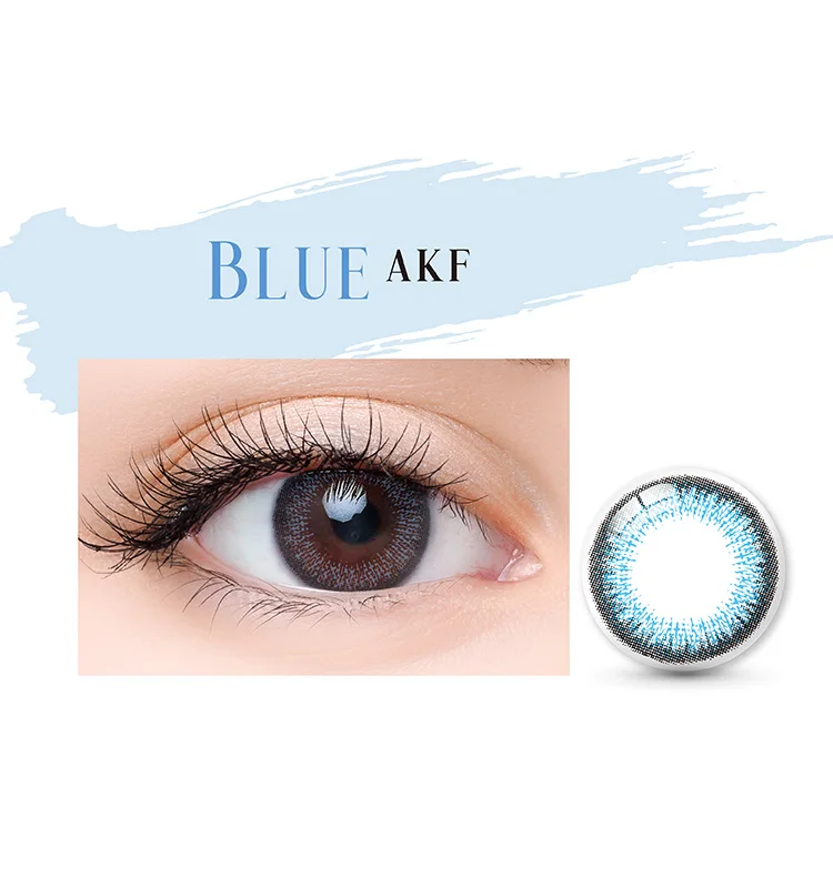 Contact Lens Factory Direct Icy Blue Daily Color SoftLenses
