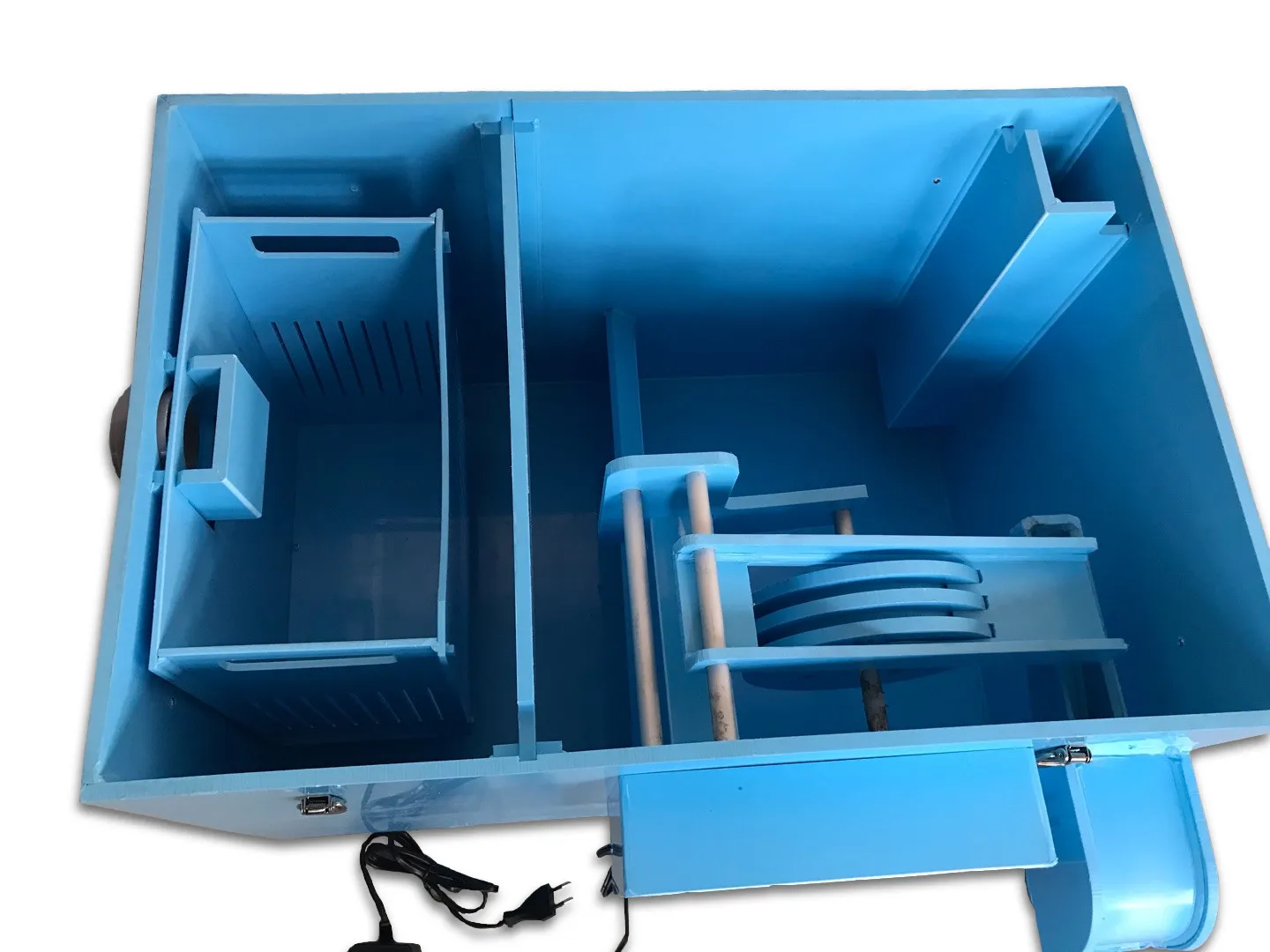 Полипропиленовая смазочная ловушка, 720*520*420 мм OV 1,25-90, автоматическая сборка, для кафе