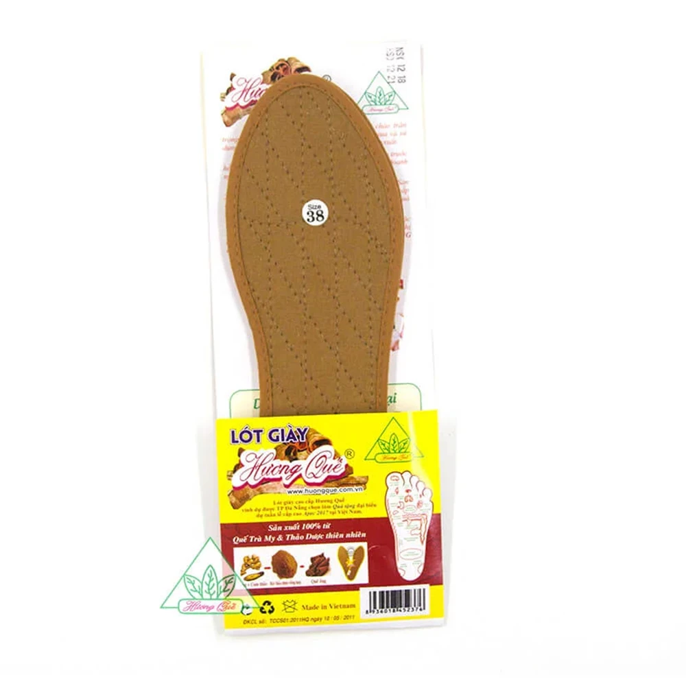 Cinnamon shoe insoles High quality and comfortable full length styrofoam anti-bacterial insole