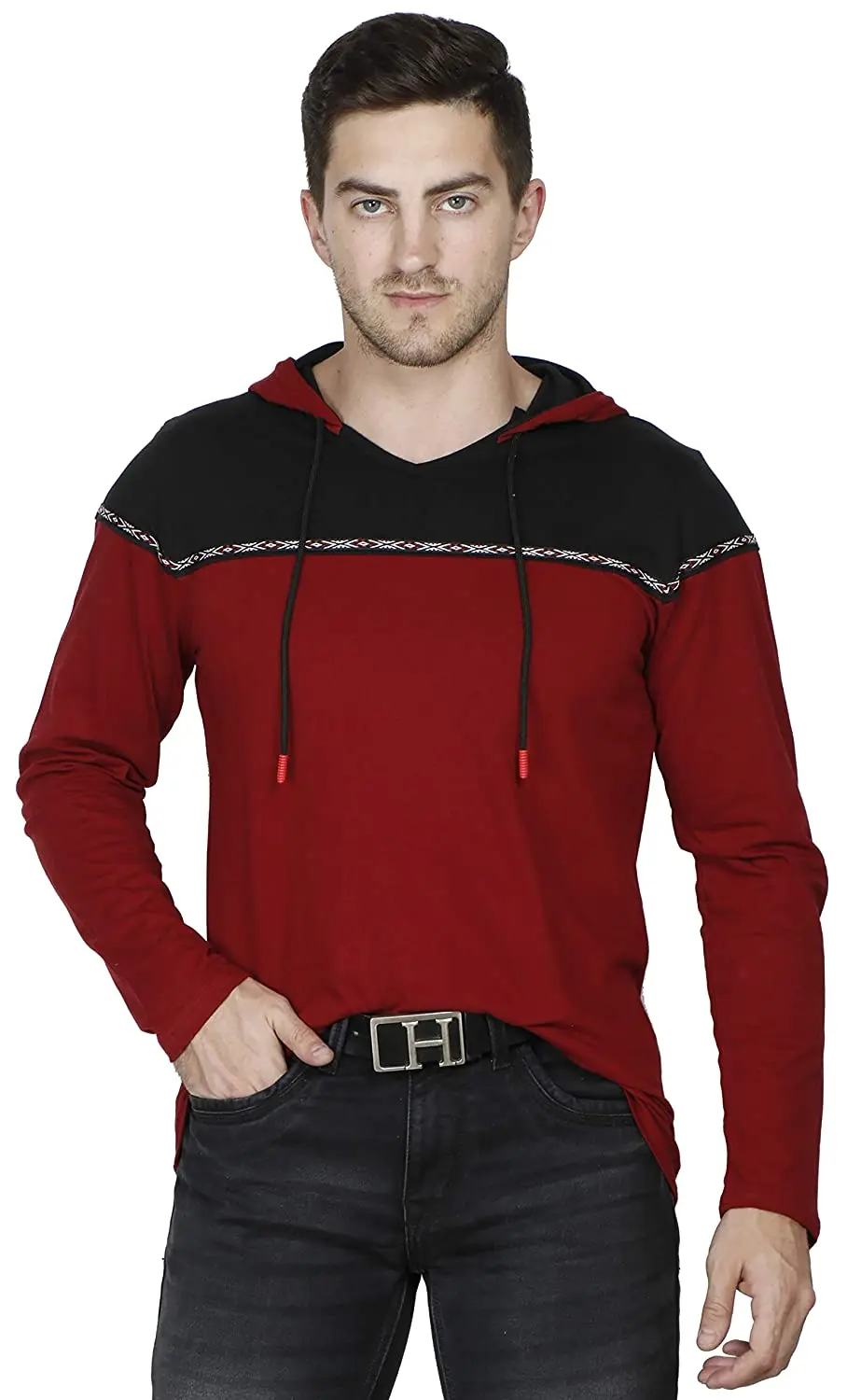 Мужская стильная толстовка на заказ модная и Повседневная Толстовка