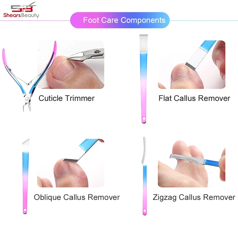 Manicure Set 8 In1 Nail Clipper Set Personal Care Professional Nail Care Kit Travel Accessories Manicure Tools Pedicure