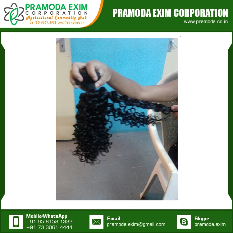 Bulk Supplier All Colors Best Quality Human Hair Curly Bundles Extensions Weave Raw Indian Hair