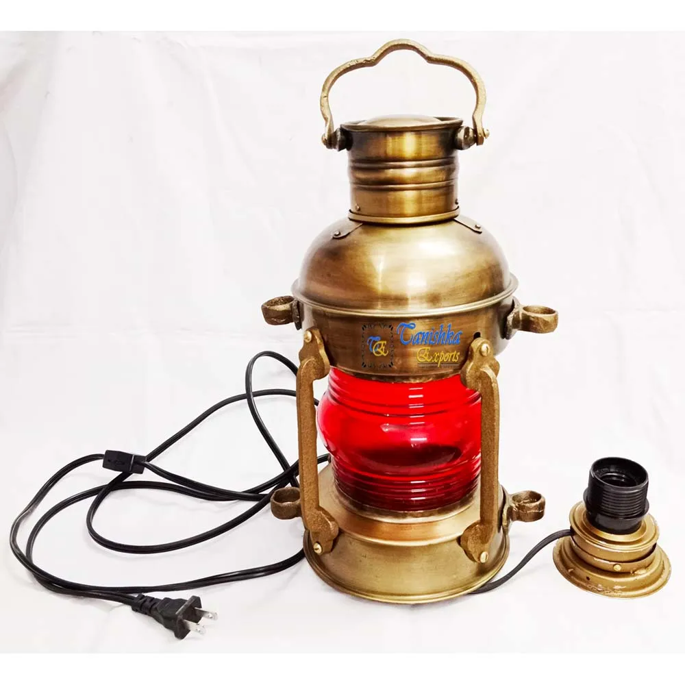 Морской латунный подвесной фонарь домашний декор масляная лампа морской корабль