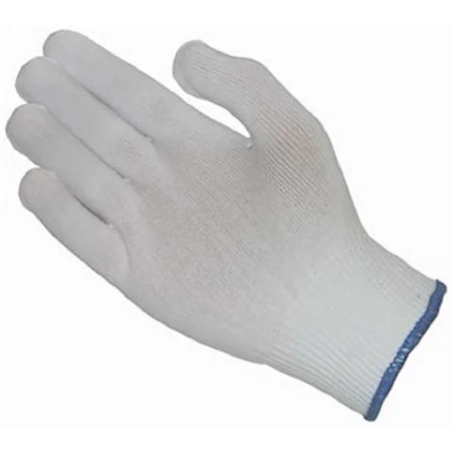 Premium quality PU Palm Fit Nylon Gloves HY01 ESD 13gauge Seamless Offer Black White Striped Unisex OEM Knit