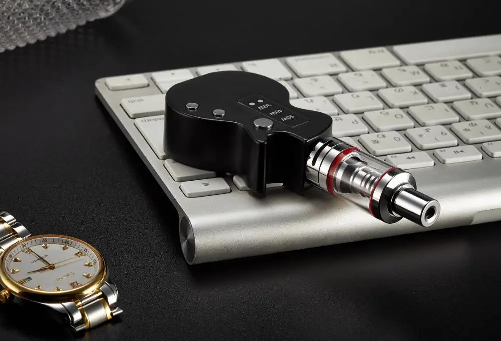 2019 новые электронные продукты модный регулируемый поток воздуха гитара vape 50 Вт box mod гитары