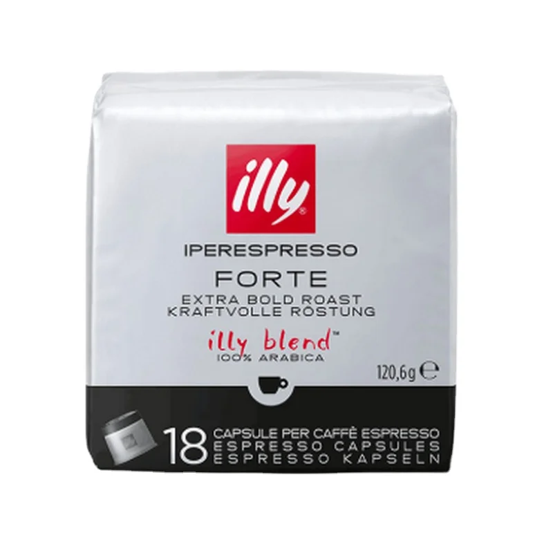 Best Quality Made in Italy ILLY IPERESPRESSO FORTE coffee capsules For Export