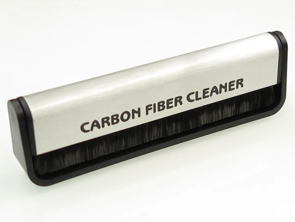 carbon fiber vinyl record cleaner brush dry cleaning anti-static