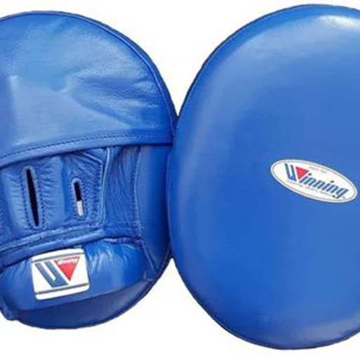 FOCUS MITTS NEW CUSTOM MADE WINNING CM 50 LEATHER FOCUS MITTS SOFT PUNCHING BOXING TRAINING MITTS MSW-FM-006