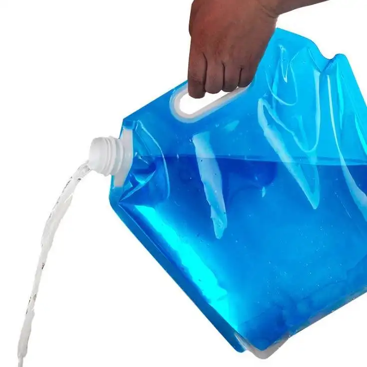 Zhong Fei Custom Large capacity  Pouch water bag 5L Outdoor portable Liquid Spout Pouch